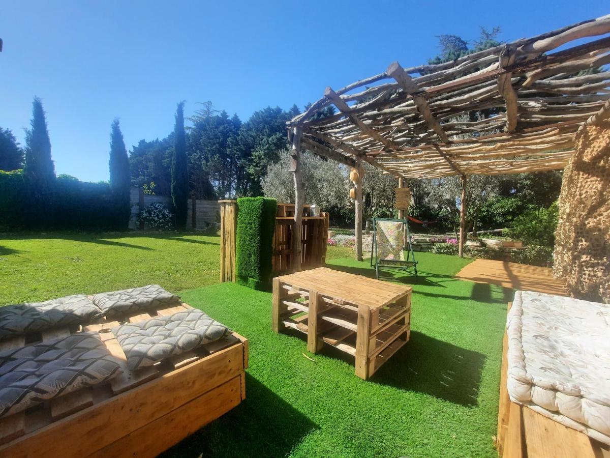Mas" La Maison De Mon Pere " Proche Avignon A Pujaut Buitenkant foto
