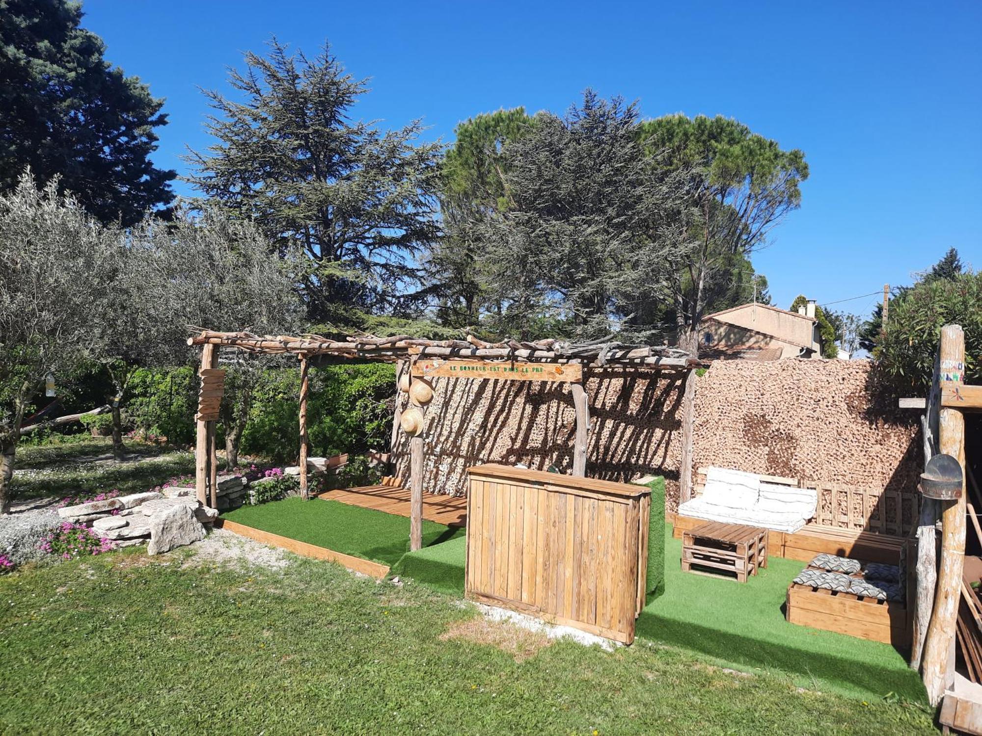 Mas" La Maison De Mon Pere " Proche Avignon A Pujaut Buitenkant foto